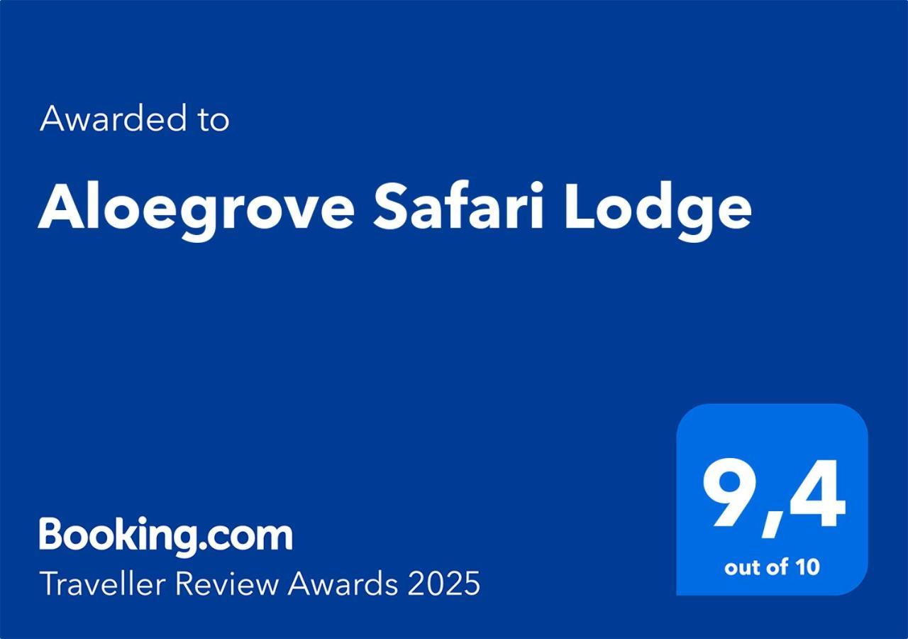 Aloegrove Safari Lodge Otjiwarongo Εξωτερικό φωτογραφία